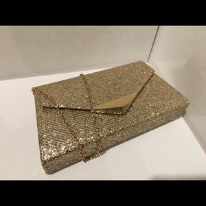 Metallic Gold Clutch